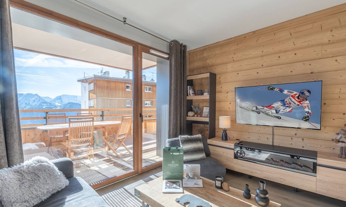 Viel-Alpe Apartment | Bright apartment with terrace and parking in Alpe d'Huez