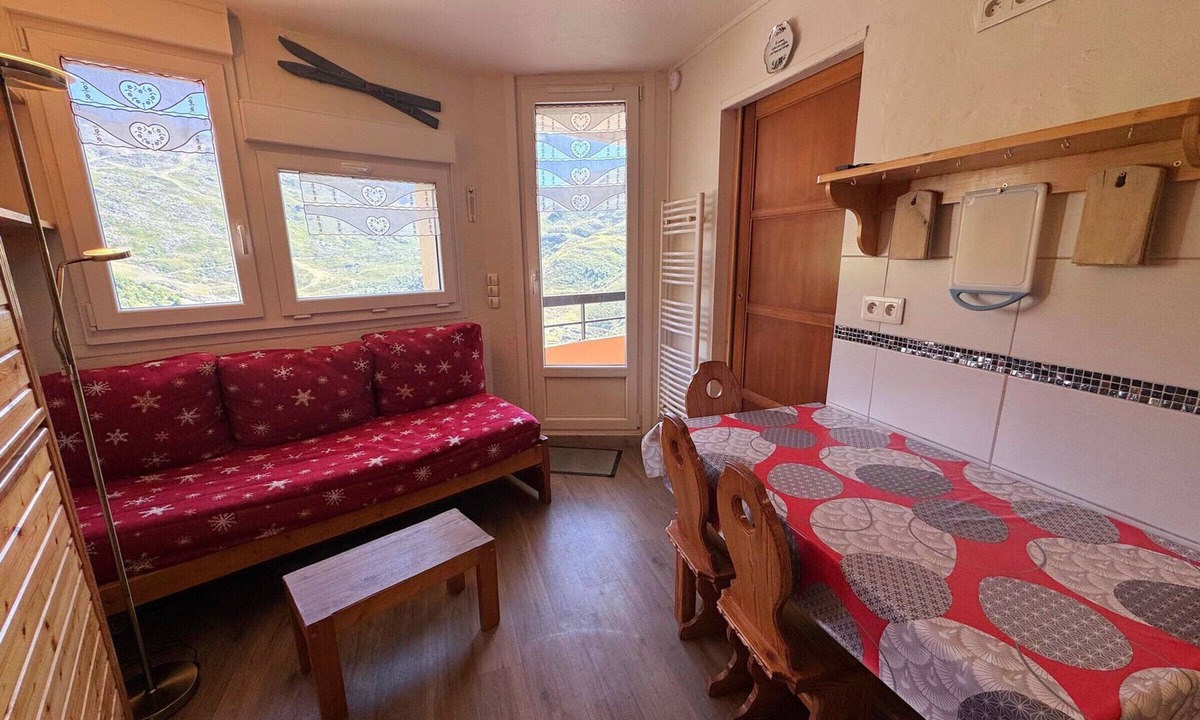 Reberty Apartment | Comfortable 4-person apartment in Les Menuires, pets allowed