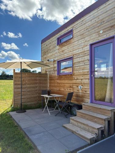 Saint-Pierre-le-Chastel Cabin | La Tiny de Papa un logement Eco-responsable