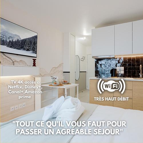 Annemasse Apartment | Le Léman-Charmant Studio- Près de Genève