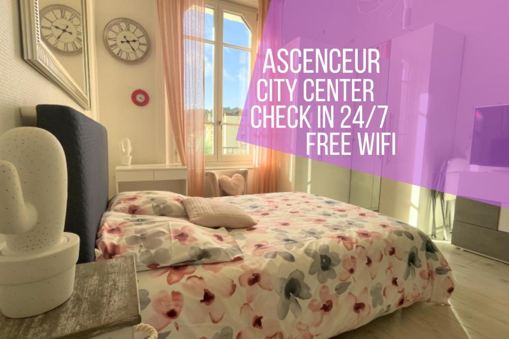 Chatel-Guyon Apartment | Studio Douceur Pastel avec ascenseur