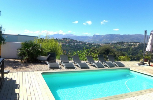 Saint Pierre de Feric Villa | Beautiful private villa for 8 guests with WIFI, A/C, private pool, TV and terrace