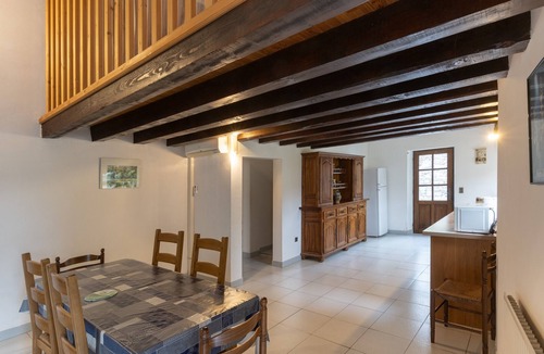 Chambonas House | Charming 'Les Sources Gîte La Grange' House with Shared Pool and Private Terrace