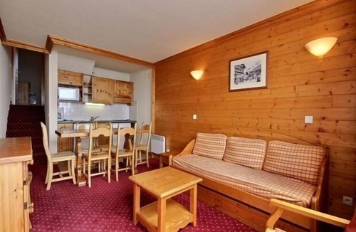 Plagne Villages Apartment | Charming triplex with large terrace on slopes