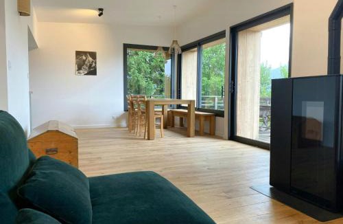 Plateau-d'Assy House | Ecological Chalet Facing Mont Blanc In Passy