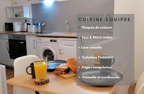 Malause Apartment | Le Gite 4 - Charmant studio 30m2, idéal professionnels, 10min GOLFECH