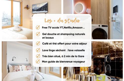 Annemasse Apartment | Le Léman-Charmant Studio- Près de Genève