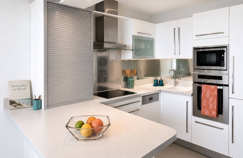 Carnon-Plage Apartment | Rose des Sables A Terrace Over the Mediterranean