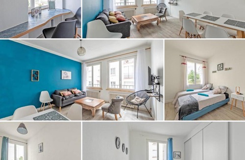 Rive Droite Apartment | Ty'brestoise proche centre - jardin- parking gratuit