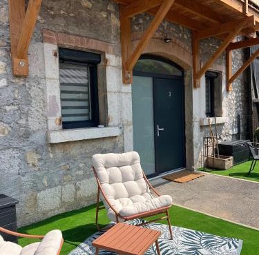 Appart au calme en rez-de-jardin