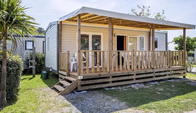 Camping Le Trivoly * - Mobil-Home Baltic 4 Rooms 6 People Air-conditioned + TV