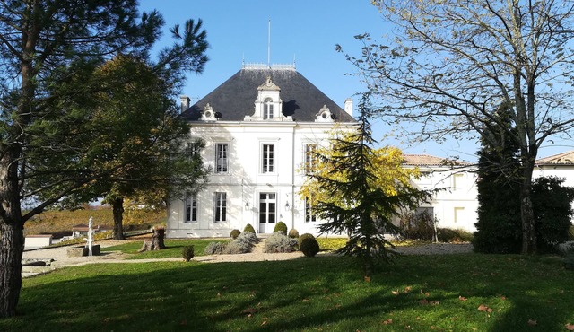 Château Tournefeuille in the heart of the vineyards!