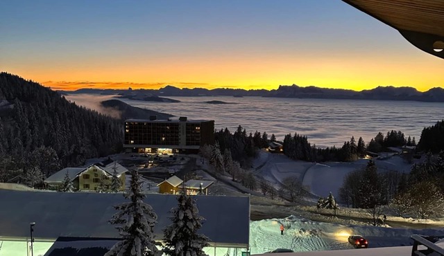 Duplex Apartment 'Les 7 Marmottes', 306, Mountain View and Balcony