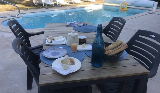 House 8/10 P with private pool and garden, Surf, Montalivet Vignoble Médoc