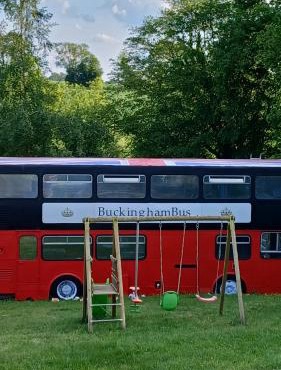 insolite bus anglais le Buckinghambus