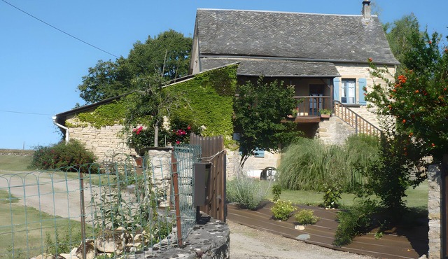 Typical Stone House in Peaceful North Aveyron Village